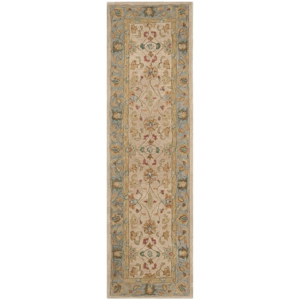 Safavieh Handmade Anatolia Elsa Traditional Oriental Hand-spun Wool Rug
