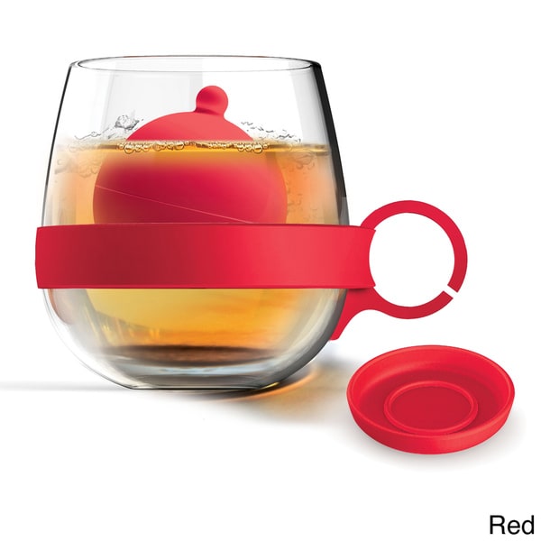 Glass Mug with Silicone Tea Ball Diffuser