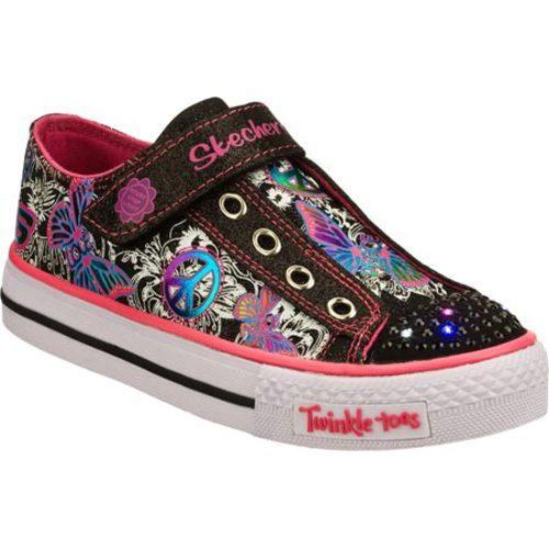 skechers twinkle toes on off button 