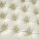 preview thumbnail 3 of 7, Hastings Tufted Ivory Leather Storage Ottoman by Christopher Knight Home
