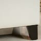 preview thumbnail 8 of 7, Hastings Tufted Ivory Leather Storage Ottoman by Christopher Knight Home