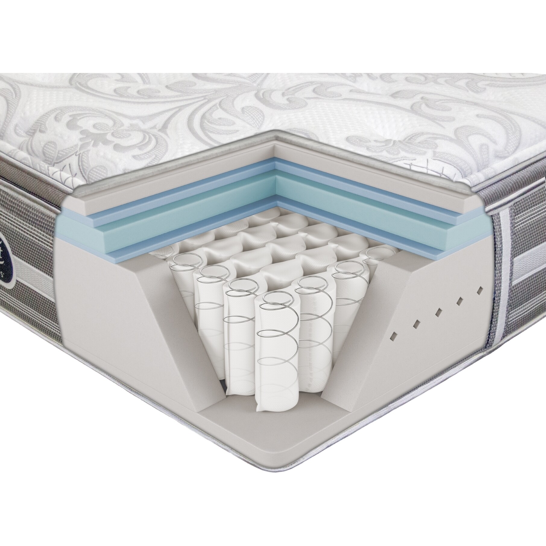Shop Beautyrest Recharge World Class Rekindle Luxury Firm Super