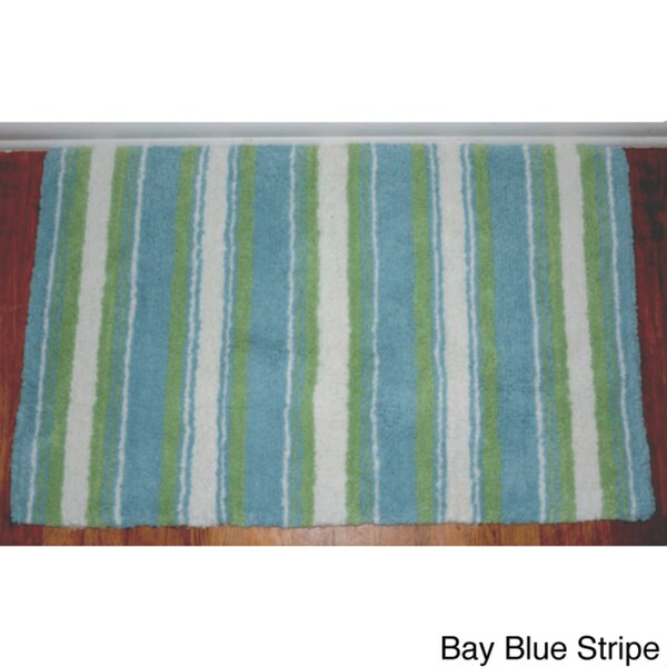 aqua bath rug