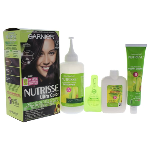 Garnier Nutrisse Ultra Color Bl26 Reflective Auburn Black Hair Garnier Nutrisse Ultra Color Bl26 Reflective Auburn Black Hair