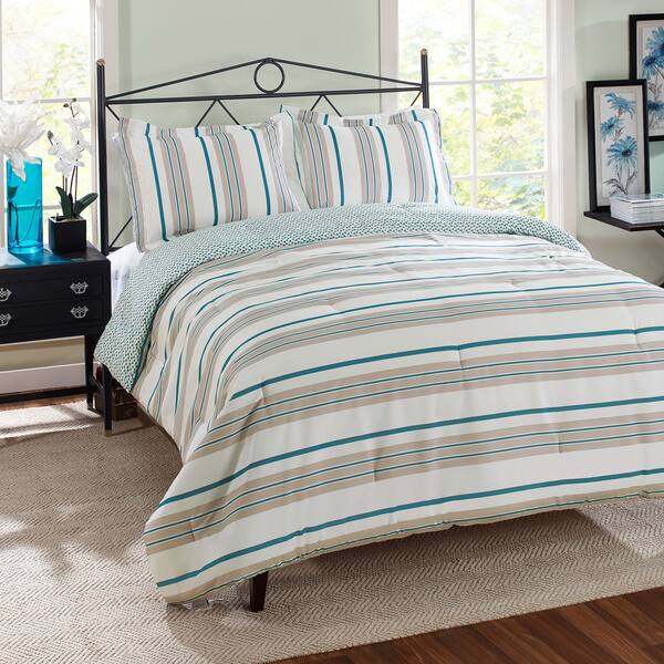 Shop Perry Ellis Dylan 3 Piece Comforter Set Free Shipping Today