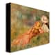 Pierre Renoir 'Young Girls by the Water' Canvas Art - Multi - Bed Bath ...