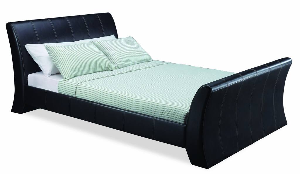 Logan Dark Brown Queen Bed