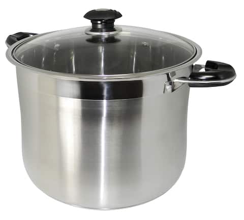 Concord 18/10 Stainless Steel 16-quart Heavy-duty Gourmet Tri-ply Stockpot