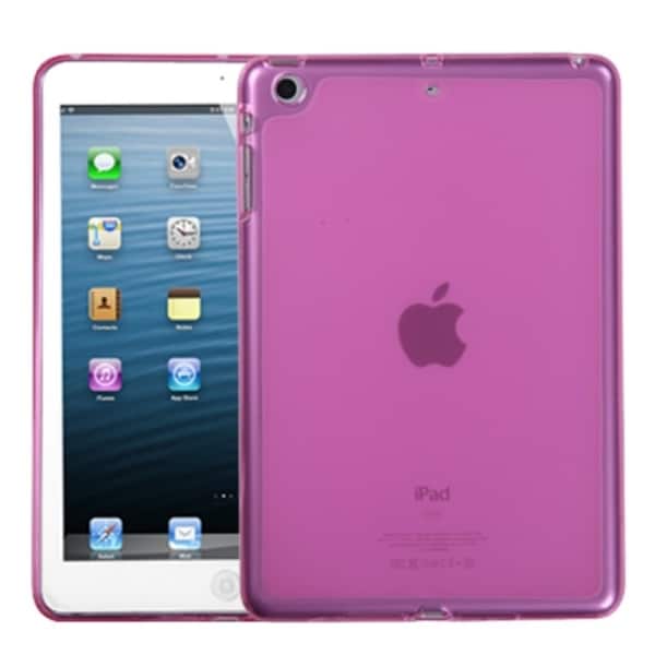 INSTEN Solid Purple Candy Skin Tablet Case Cover for Apple iPad Mini