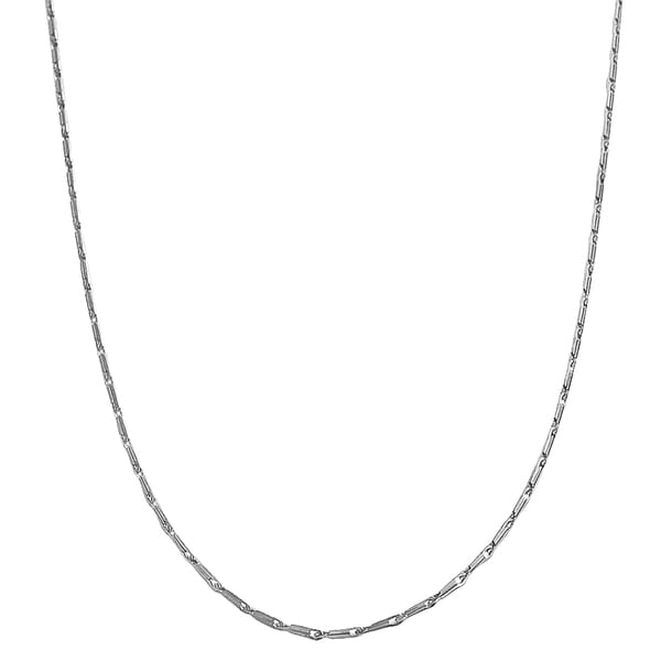 Fremada 14k White Gold Lite Rope Chain (16   20 inch)