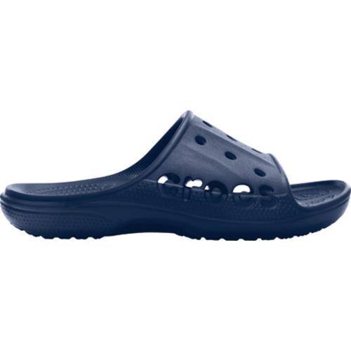 crocs baya slide navy