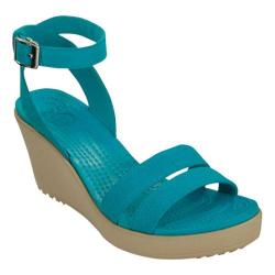 turquoise wedges womens