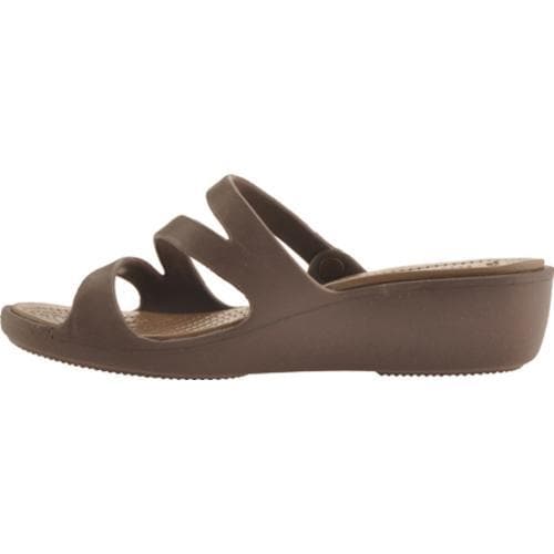 Women's Crocs Patricia Brown/Walnut Crocs Wedges