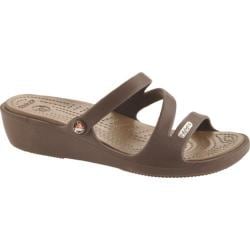 Women's Crocs Patricia Brown/Walnut Crocs Wedges