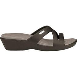 Women's Crocs Patricia II Espresso/Mushroom Crocs Wedges