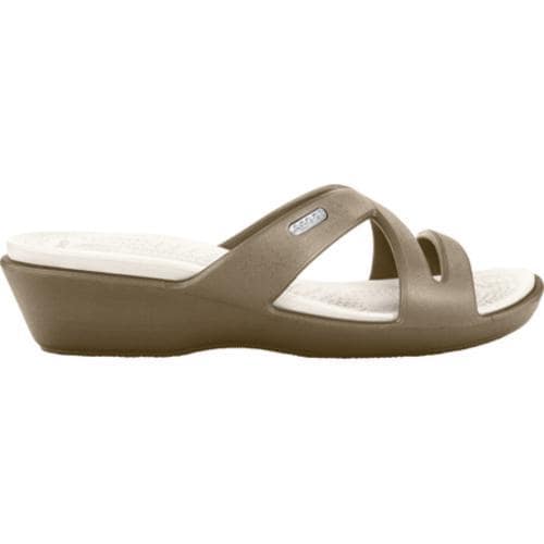 Women's Crocs Patricia II Khaki/Oyster Crocs Wedges