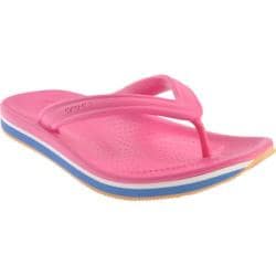 Crocs Retro Flip Fuchsia/Sea Blue Crocs Sandals