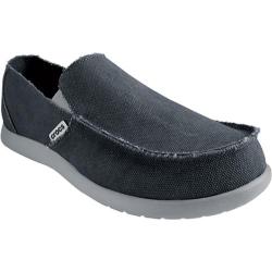 Men's Crocs Santa Cruz Light Grey/Charcoal Crocs Slip ons