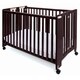 preview thumbnail 1 of 0, Foundations HideAway Full-size Folding Crib in Cherry