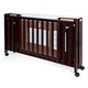 preview thumbnail 2 of 0, Foundations HideAway Full-size Folding Crib in Cherry