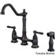 preview thumbnail 7 of 9, Pioneer Americana Series Two-Handle Bridge Kitchen Faucet with Sprayer