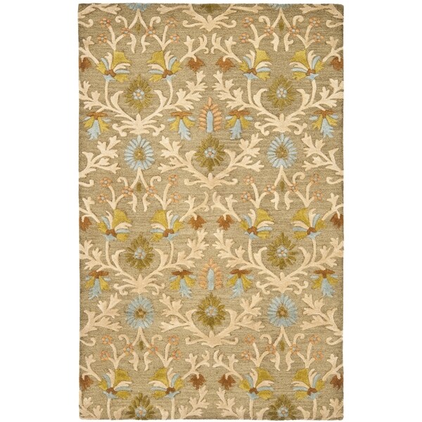 Safavieh Handmade Moroccan Cambridge Moss Wool Rug (10' x 14')
