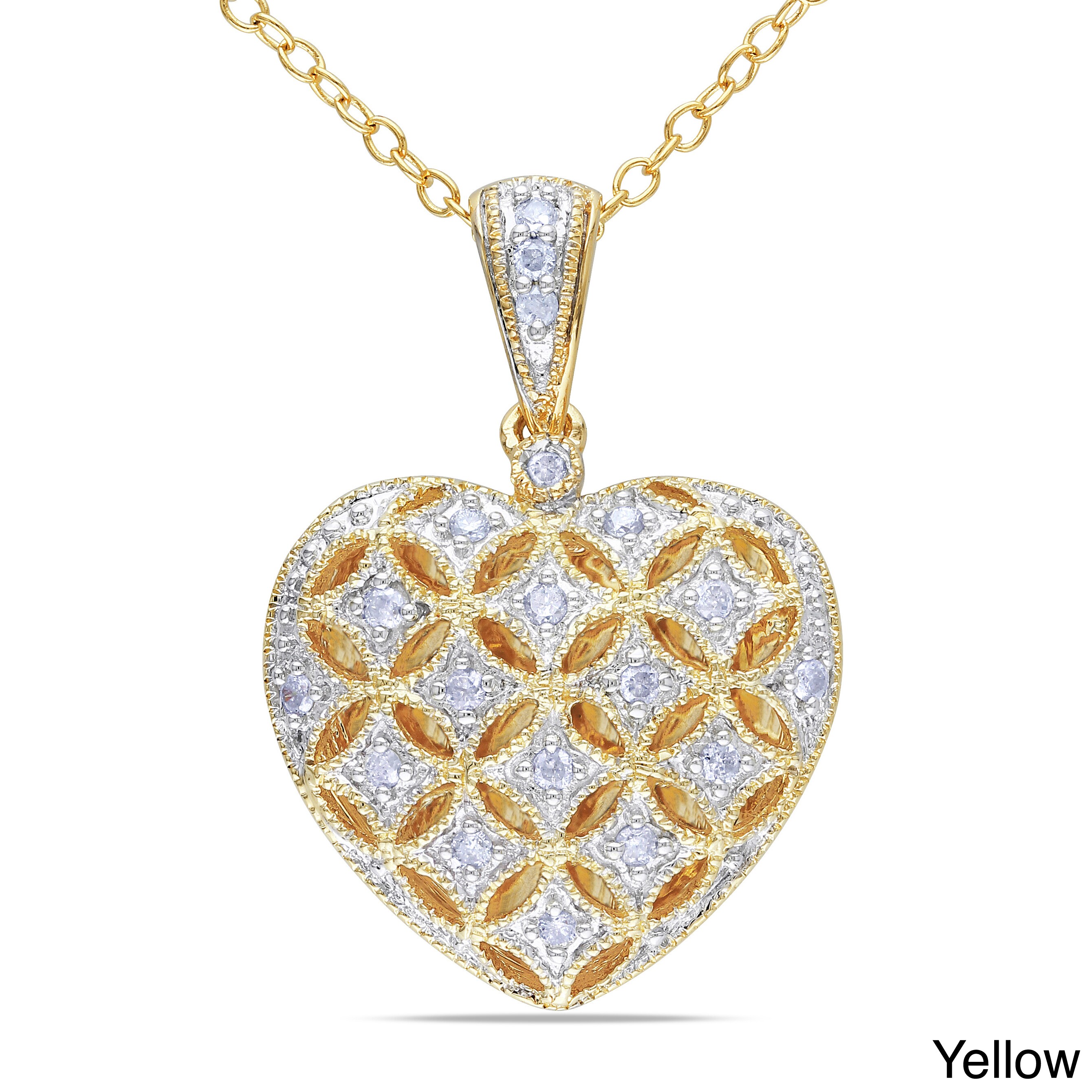 heart photo locket necklace