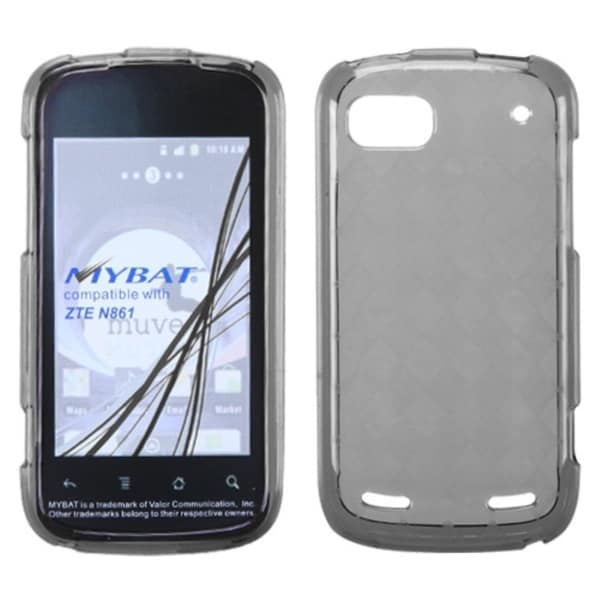 INSTEN Smoke Argyle Pane Candy Skin Phone Case Cover for ZTE N861 Warp