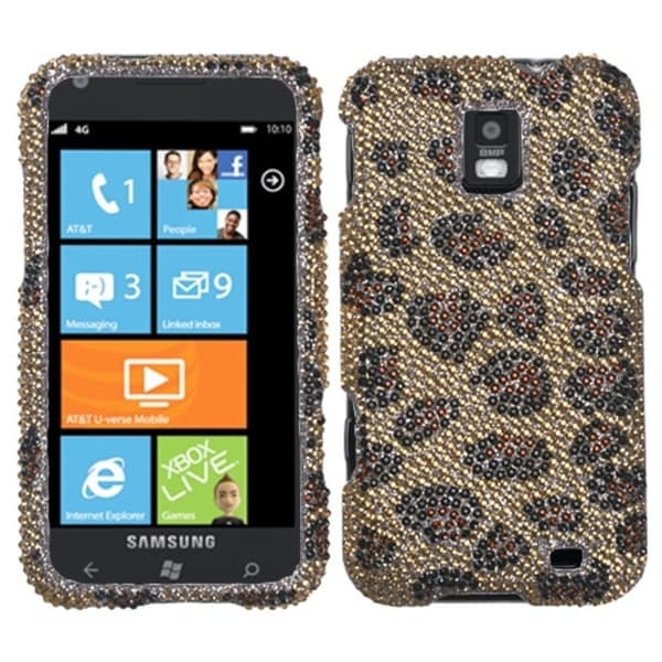 BasAcc Leopard/ Camel Skin Diamante Case for Samsung I937 Focus S BasAcc Cases & Holders