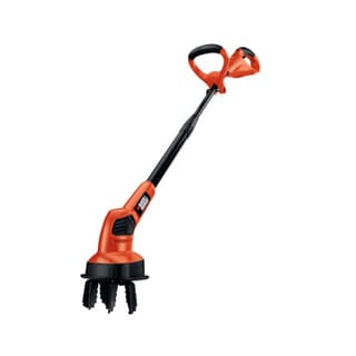 Black & Decker 18-volt Cordless Electric Garden Cultivator Tiller - Bed ...