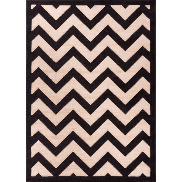 Zig Zag Hemp Chenille Rug