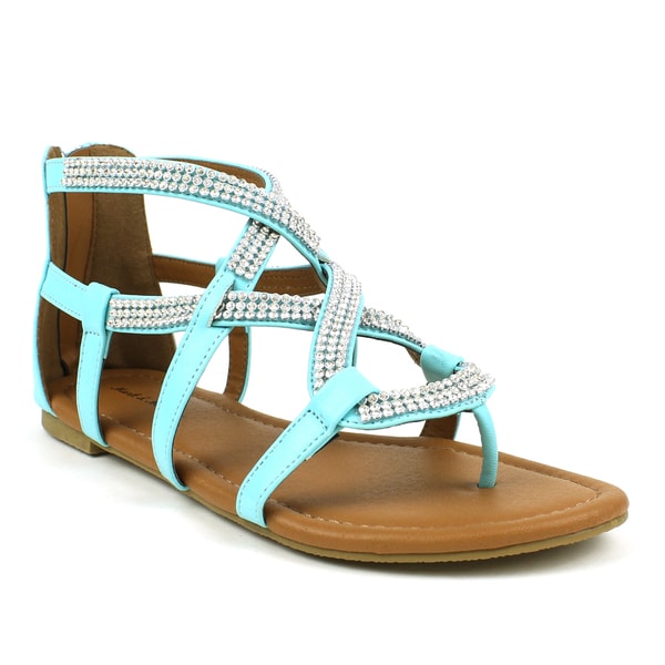 Mark & Maddux Women's 'Paul 07' Flat Sandals Mark & Maddux Sandals