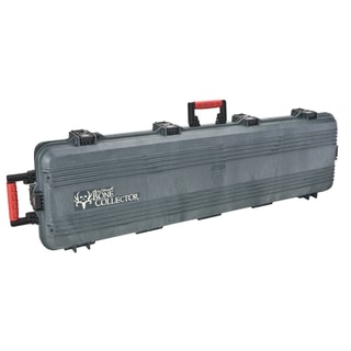 Plano Bone Collector All Weather Double Scoped Rifle Wheeled Black Case Plano Gun Cases