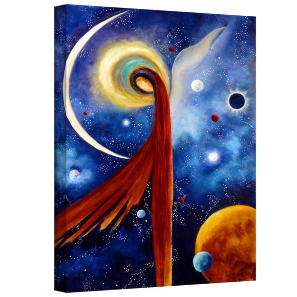 Marina Petro 'Lunar Angel' Gallery Wrapped Canvas ArtWall Canvas