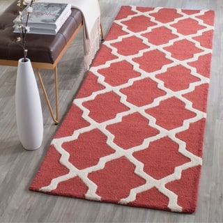 3 X 12 Runner Rugs For Less Safavieh Handmade Moroccan Cambridge Rust Ivory Wool Rug 2 6 X 12