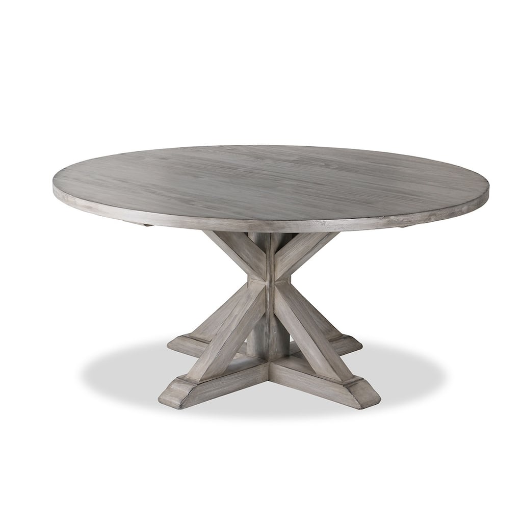 La Phillippe Reclaimed Wood Round Dining Table