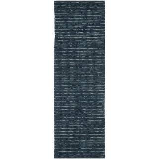 Hand Knotted Runner Rugs For Less Safavieh Hand Knotted Bohemian Dark Blue Wool Rug 2 6