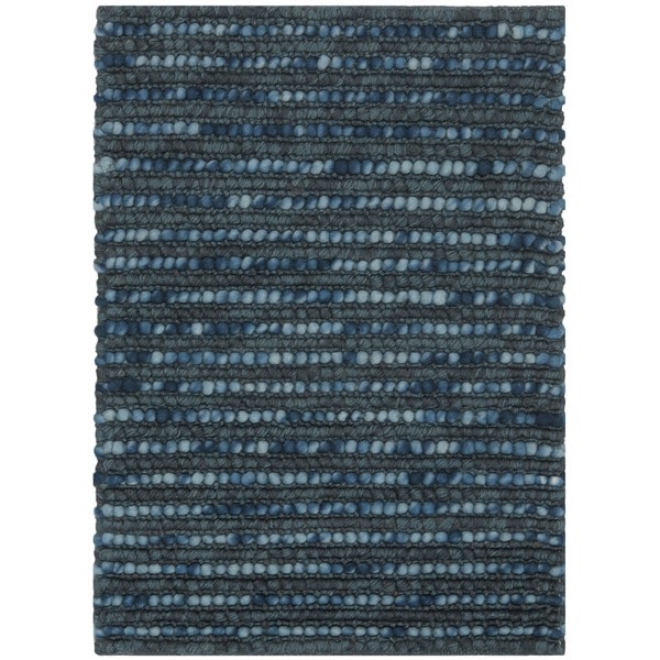 Safavieh Hand knotted Bohemian Dark Blue Wool Rug (2'6 x 4') Safavieh Accent Rugs
