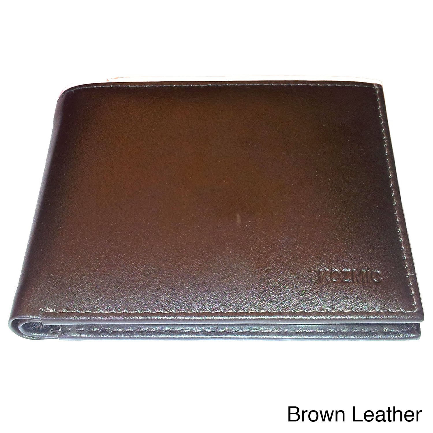 Kozmic Solid Leather Bi fold Wallet