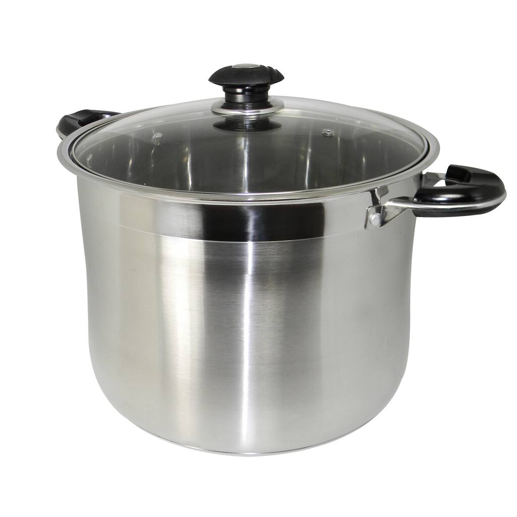Concord Heavy-duty 18/10 Stainless Steel Gourmet Tri-Ply 24-quart Stockpot