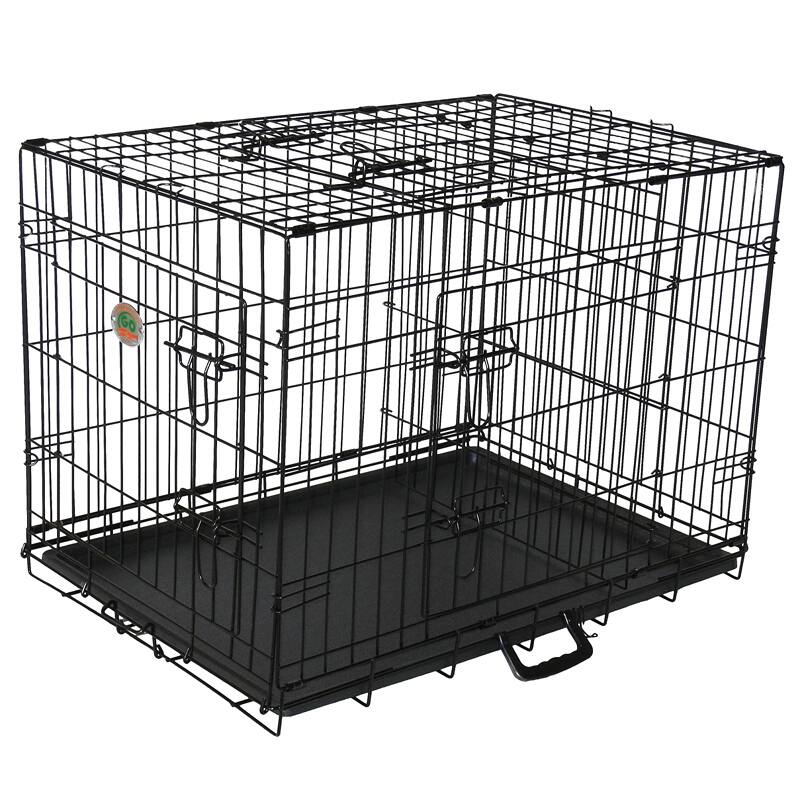 Go Pet Club 42-inch Metal Cage with Three Doors and Divider