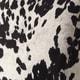 preview thumbnail 5 of 11, Black and White Faux Cow Hide Fabric Accent Chair by iNSPIRE Q Bold
