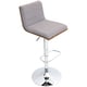 preview thumbnail 9 of 15, Carson Carrington Ljungby Mid-century Modern Adjustable Barstool - N/A Grey
