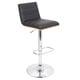 preview thumbnail 14 of 15, Carson Carrington Ljungby Mid-century Modern Adjustable Barstool - N/A Black