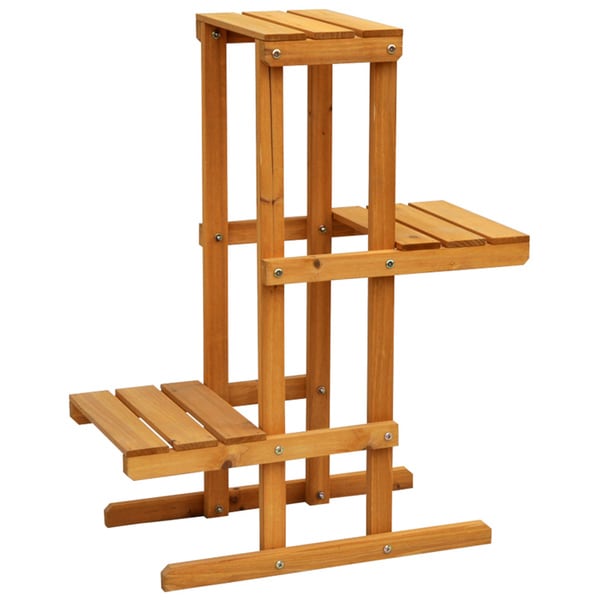 Cyress Wood 3-tier Plant Stand - Free Shipping Today 