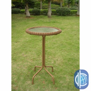 Shop International Caravan Mandalay Iron Bar-Height Bistro Table