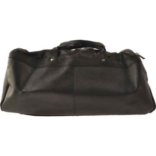 David King Leather 300 Duffel Bag Black Free Shipping Today