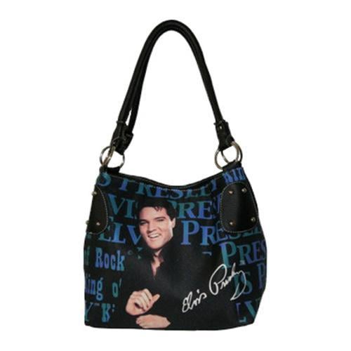 Womens Elvis Presley Signature Product Eb93 Black