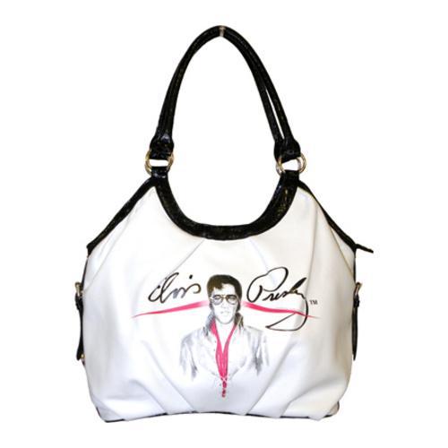 Womens Elvis Presley Signature Product El2833 White