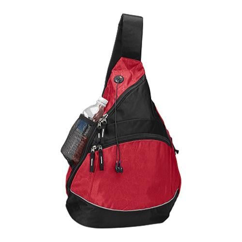 Goodhope Red Monsoon Sling Backpacks (Set of 2)